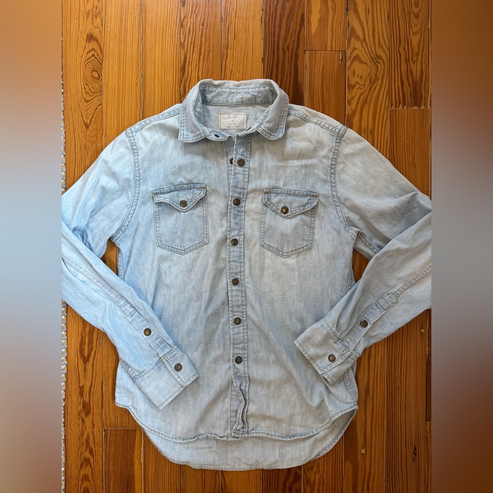 Billy Reid Denim Shirt